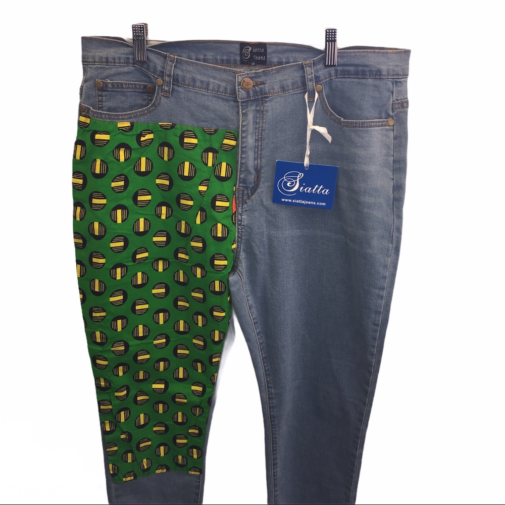 NWT Siatta diamond rocks jeans